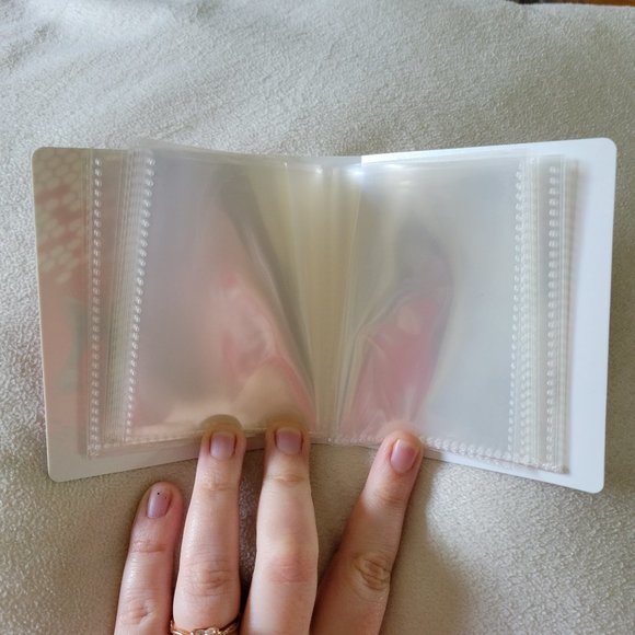 Pokemon Card Holder Flip Book Small Black/White - Picture 4 of 4